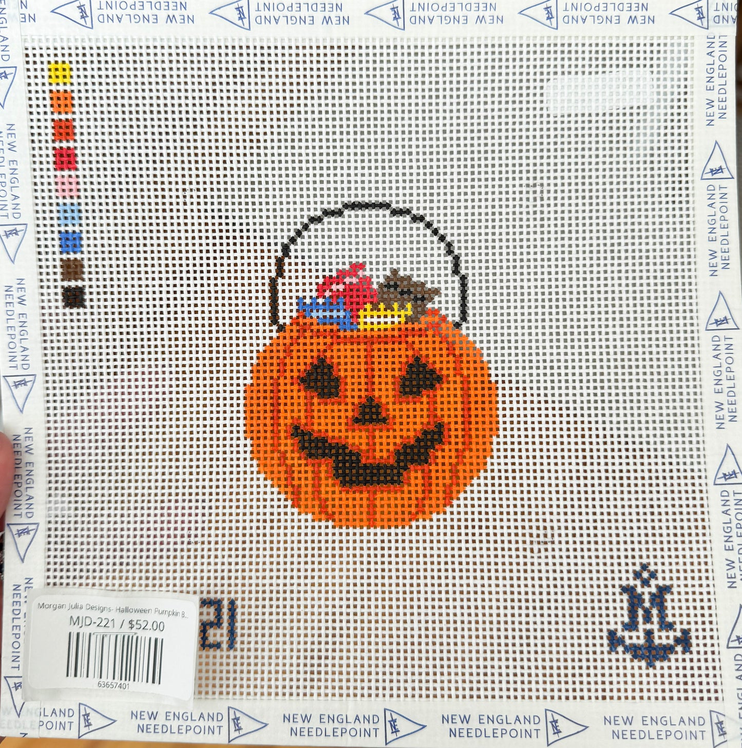 Morgan Julia Designs- Halloween Pumpkin Basket