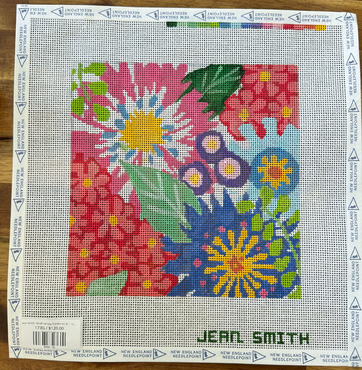 Jean Smith- Small Fantasy Garden #7 (8" - 13 mesh)