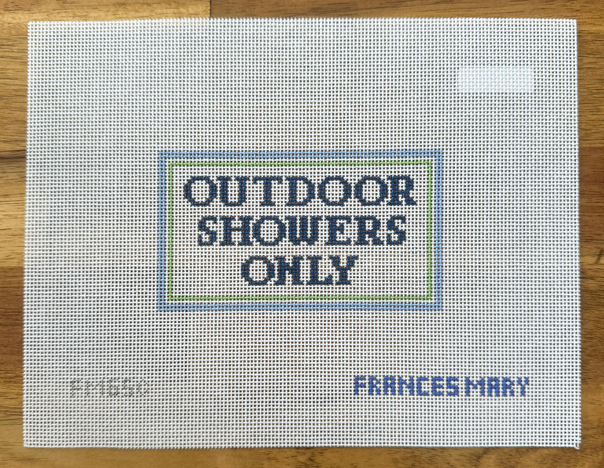 Frances Mary- Outdoor Showers Only Mini (Dark Blue)