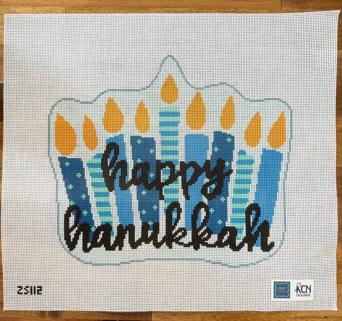 Ziggy Stitches- Happy Hanukkah