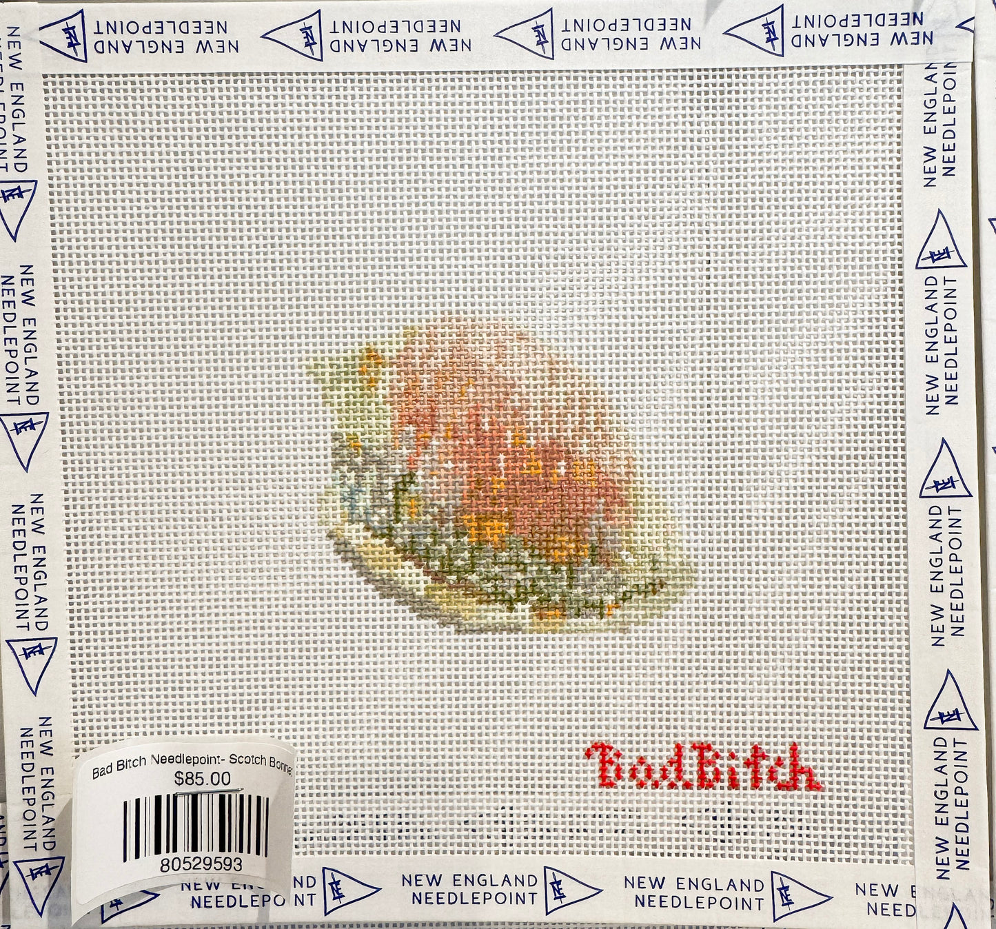 Bad Bitch Needlepoint- Scotch Bonnet