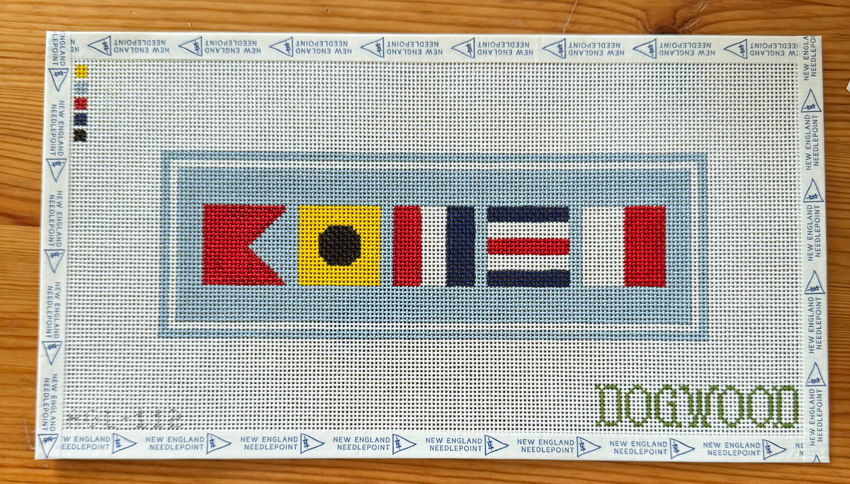 Dogwood- Bitch in Nautical Flags