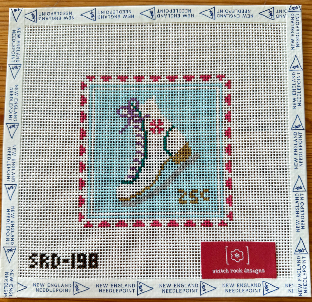 Stitch Rock- Ice Skate Stamp
