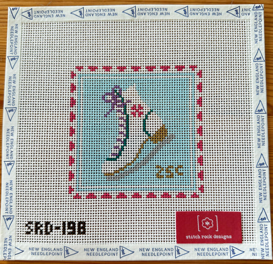 Stitch Rock- Ice Skate Stamp