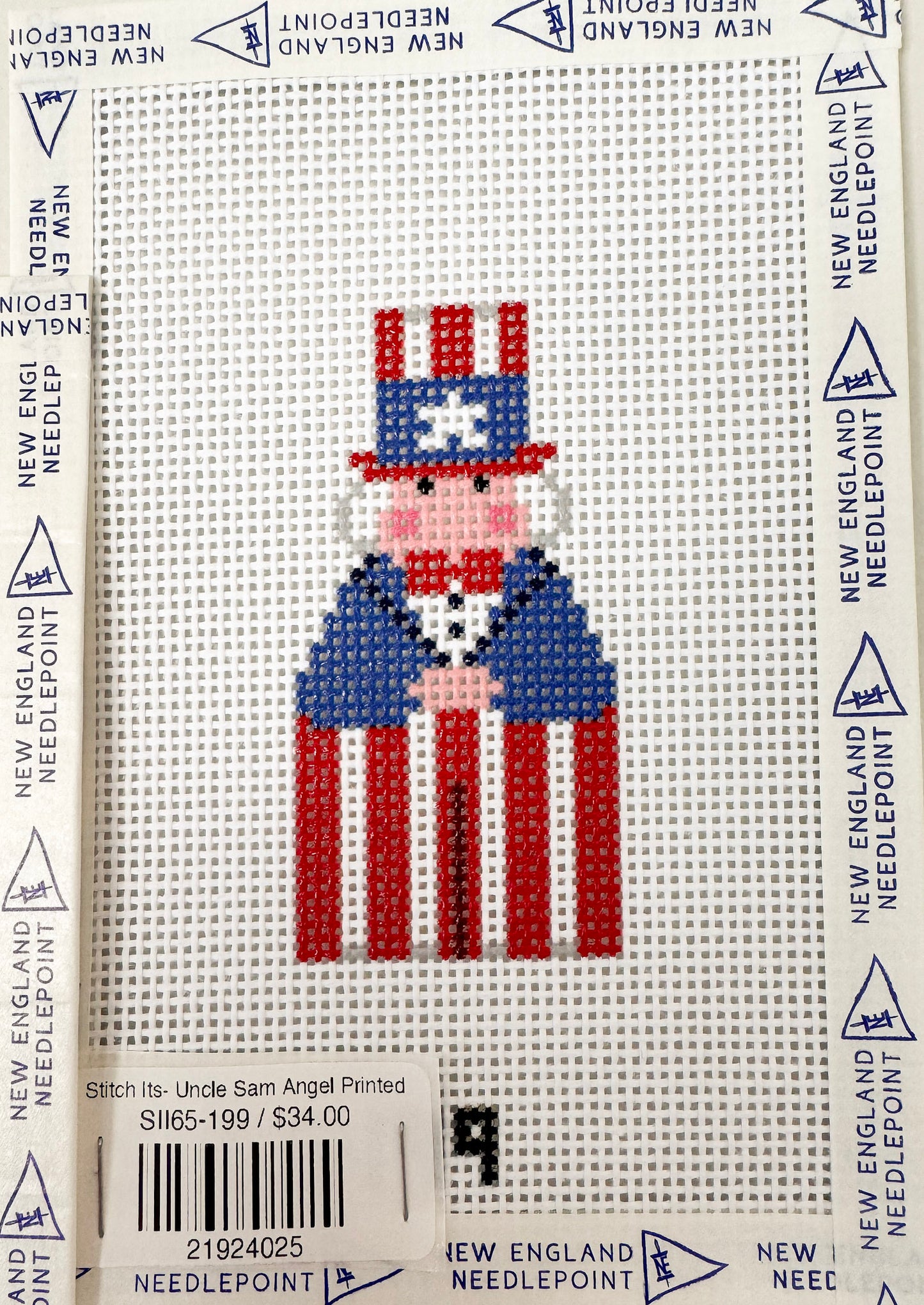 Stitch Its- Uncle Sam Angel Printed