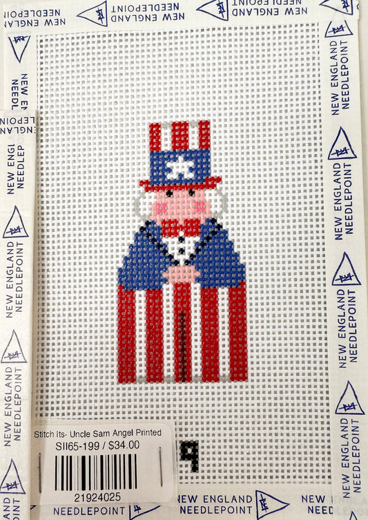 Stitch Its- Uncle Sam Angel Printed