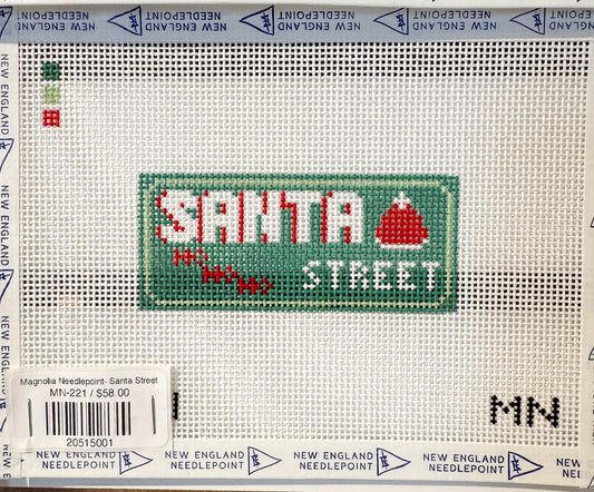 Magnolia Needlepoint- Santa Street