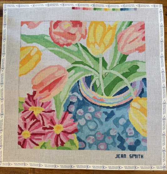 Jean Smith- Fresh Cut Flowers #1 (14" - 13 mesh)