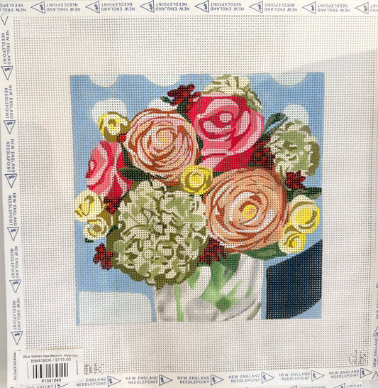 Blue Waters Needlepoint- Magnolia