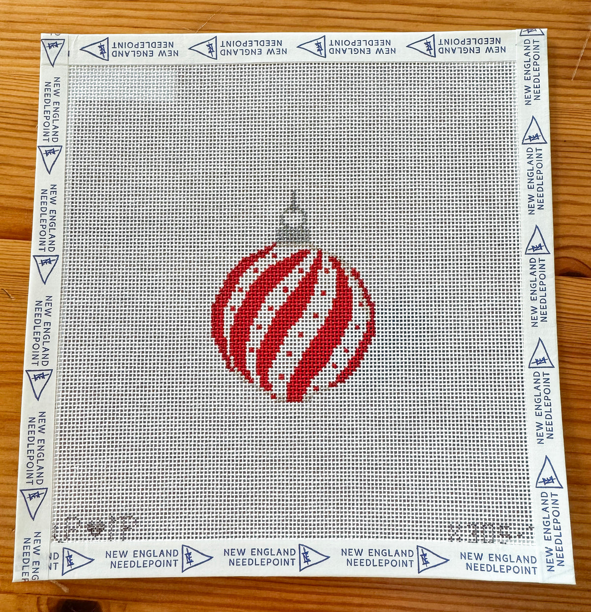 CBK- Red & White Swirly Stripes